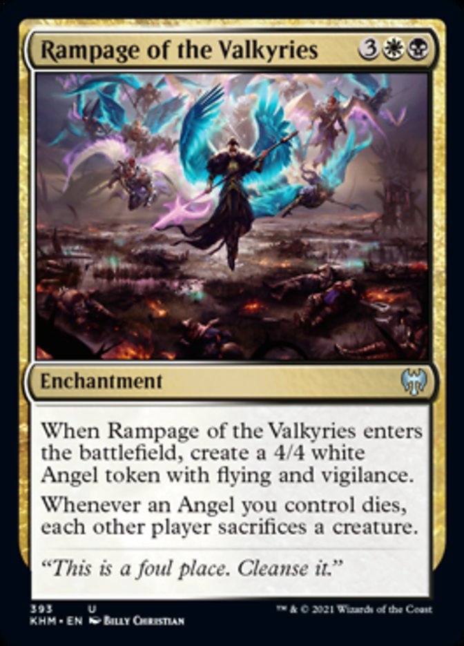 Rampage of the Valkyries [Kaldheim] | Gate City Games LLC