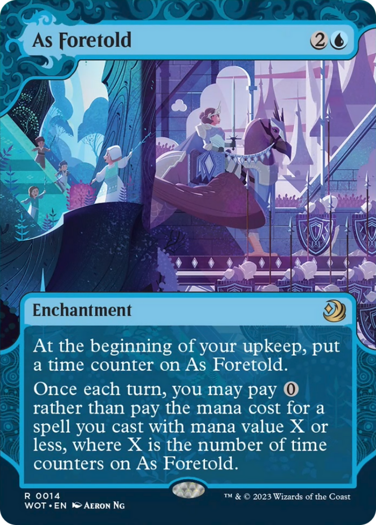 As Foretold [Wilds of Eldraine: Enchanting Tales] | Gate City Games LLC