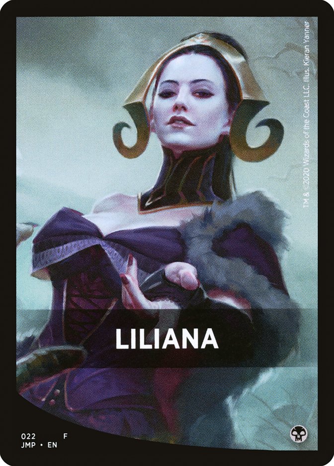 Liliana Theme Card [Jumpstart Front Cards] | Gate City Games LLC