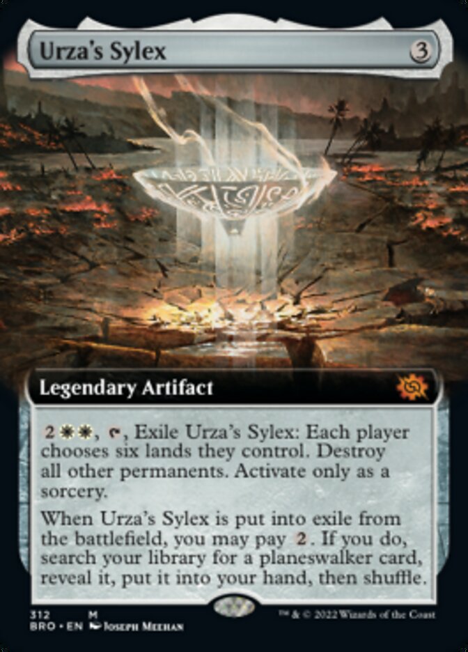 Urza's Sylex (Extended Art) [The Brothers' War] | Gate City Games LLC