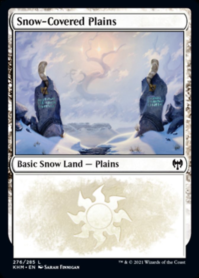 Snow-Covered Plains (276) [Kaldheim] | Gate City Games LLC