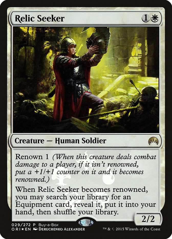 Relic Seeker (Buy-A-Box) [Magic Origins Promos] | Gate City Games LLC