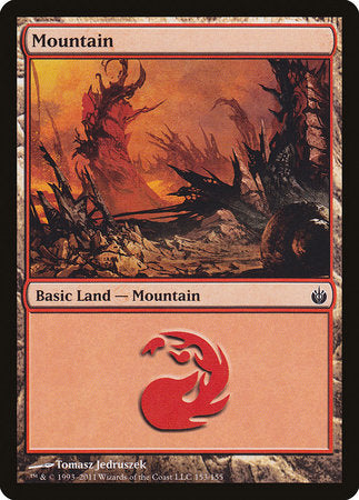 Mountain (153) [Mirrodin Besieged] | Gate City Games LLC