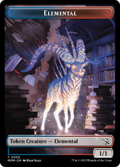 Elemental (22) // Elemental (9) Double-Sided Token [March of the Machine Commander Tokens] | Gate City Games LLC