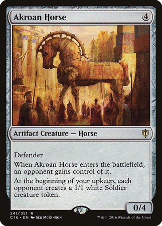 Akroan Horse [Commander 2016] | Gate City Games LLC