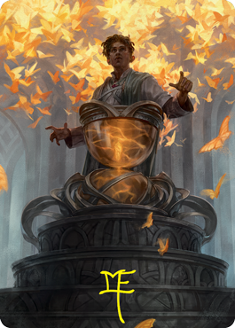 Introduction to Prophecy Art Card (Gold-Stamped Signature) [Strixhaven: School of Mages Art Series] | Gate City Games LLC