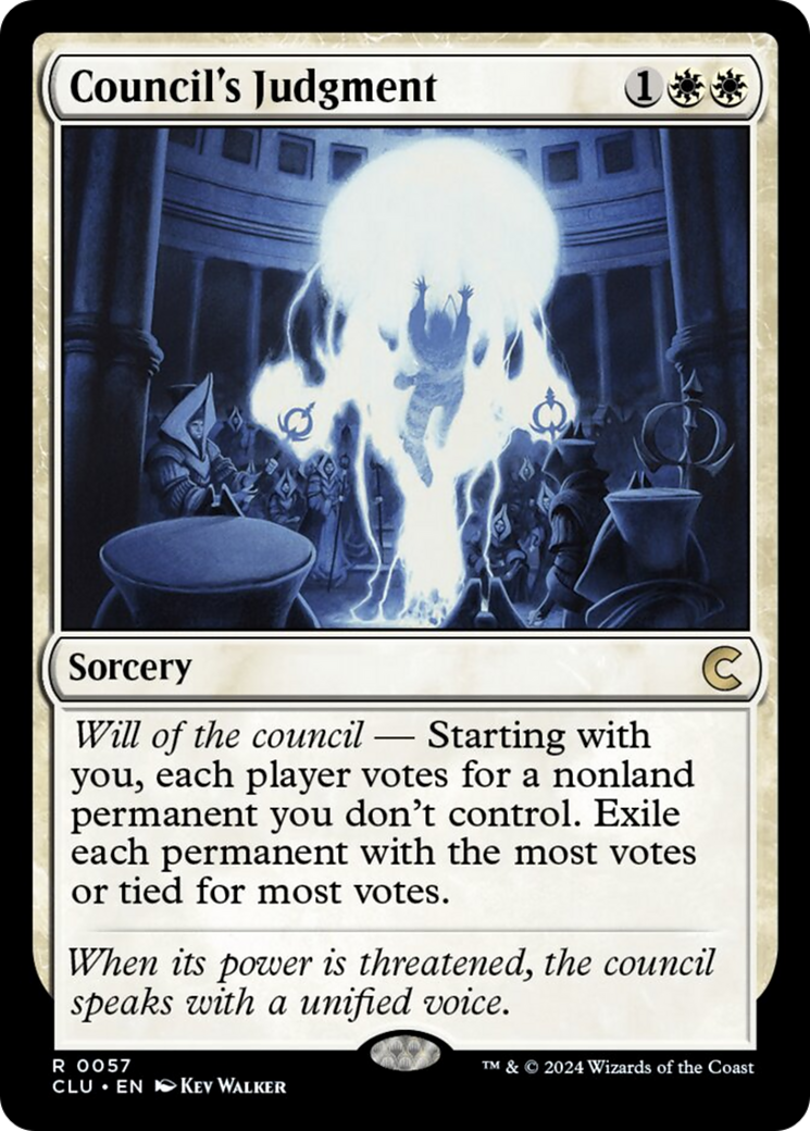 Council's Judgment [Ravnica: Clue Edition] | Gate City Games LLC