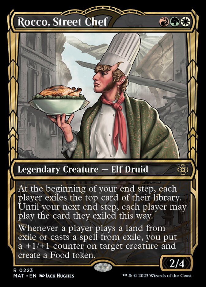 Rocco, Street Chef (Showcase Halo Foil) [March of the Machine: The Aftermath] | Gate City Games LLC