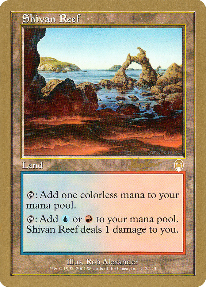 Shivan Reef (Sim Han How) [World Championship Decks 2002] | Gate City Games LLC