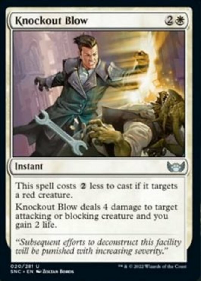 Knockout Blow [Streets of New Capenna] | Gate City Games LLC