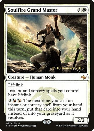 Soulfire Grand Master [Fate Reforged Promos] | Gate City Games LLC