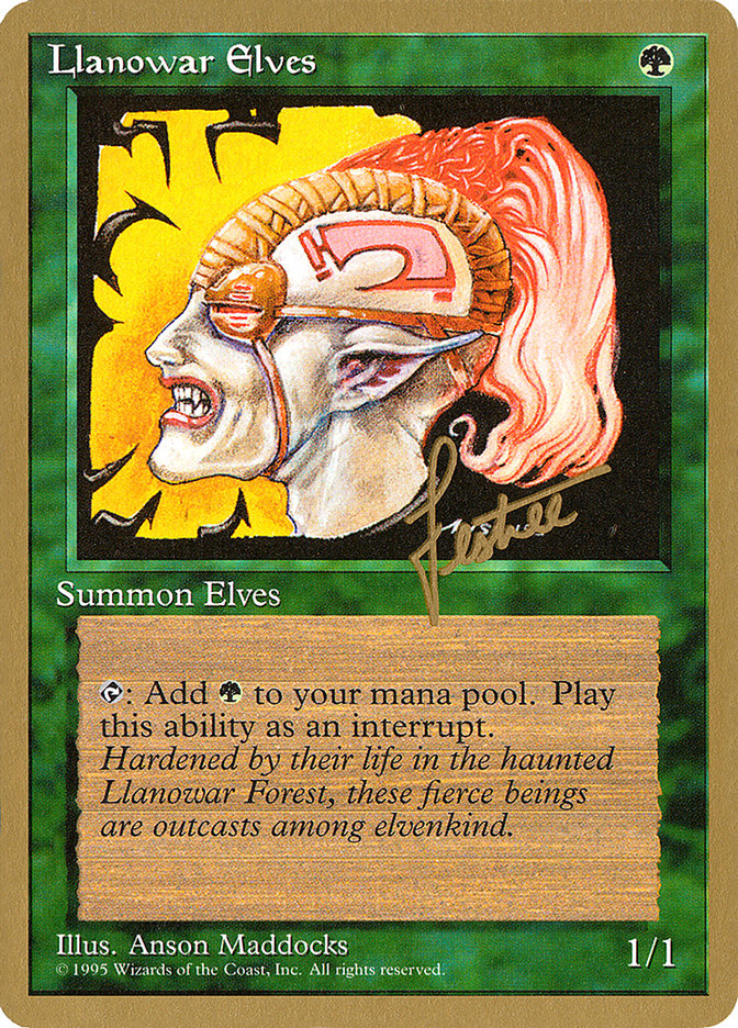 Llanowar Elves (Bertrand Lestree) [Pro Tour Collector Set] | Gate City Games LLC