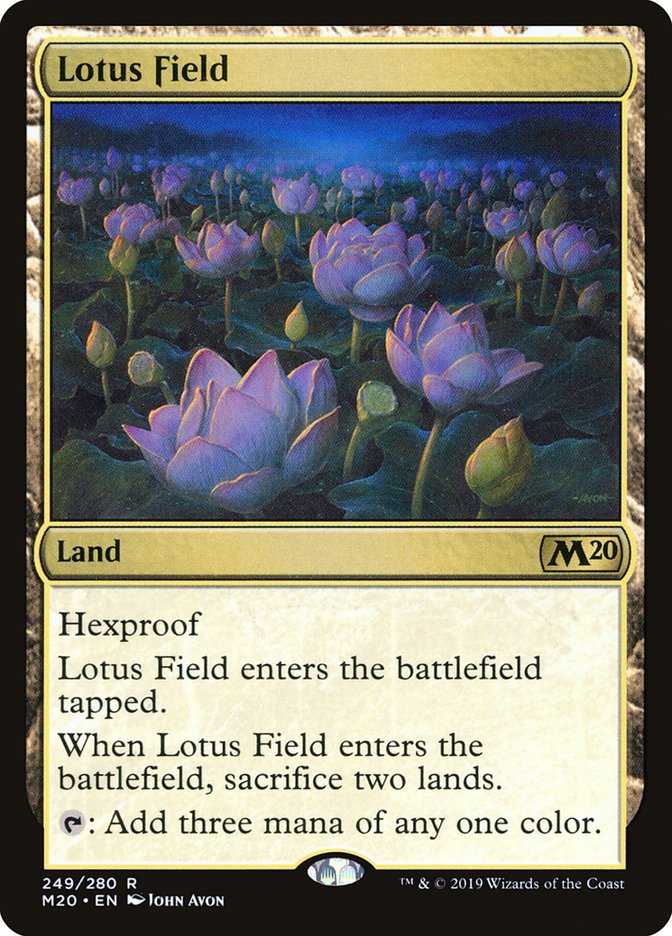 Lotus Field [Core Set 2020] | Gate City Games LLC