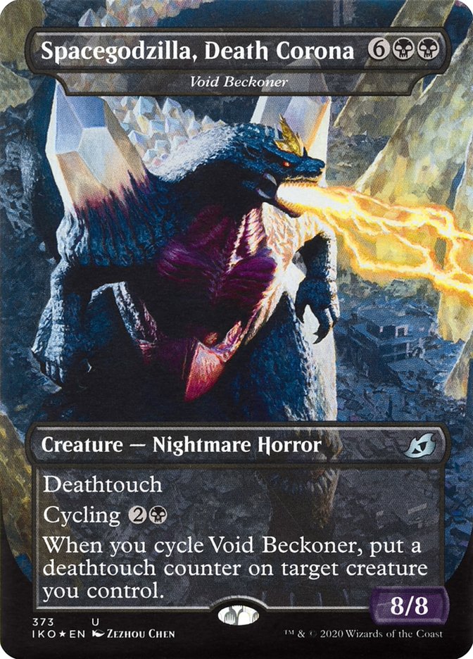 Void Beckoner - Spacegodzilla, Death Corona (Godzilla Series) [Ikoria: Lair of Behemoths] | Gate City Games LLC