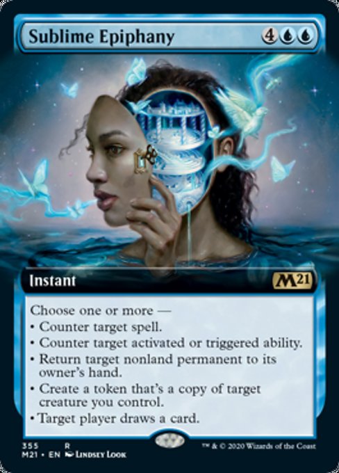 Sublime Epiphany (Extended Art) [Core Set 2021] | Gate City Games LLC