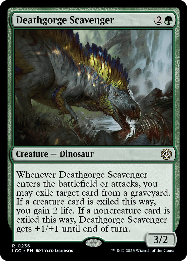 Deathgorge Scavenger [The Lost Caverns of Ixalan Commander] | Gate City Games LLC