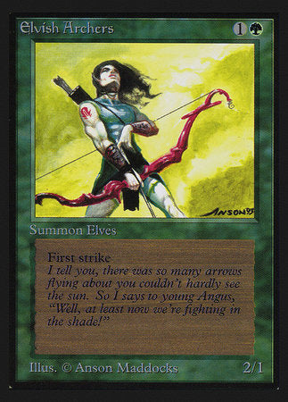 Elvish Archers (IE) [Intl. Collectors’ Edition] | Gate City Games LLC