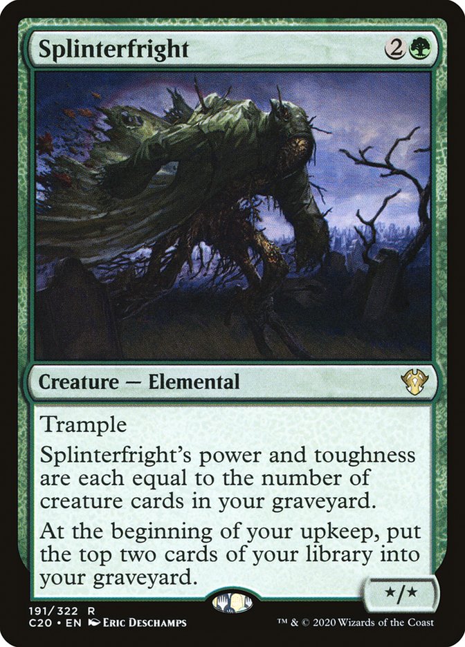Splinterfright [Commander 2020] | Gate City Games LLC