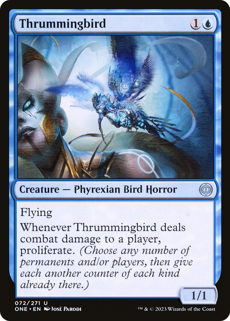 Thrummingbird [Phyrexia: All Will Be One] | Gate City Games LLC