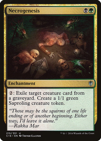 Necrogenesis [Commander 2016] | Gate City Games LLC