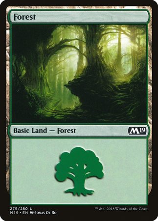 Forest (279) [Core Set 2019] | Gate City Games LLC