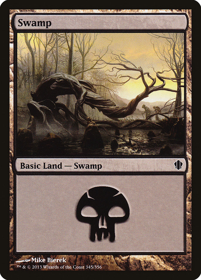 Swamp (345) [Commander 2013] | Gate City Games LLC
