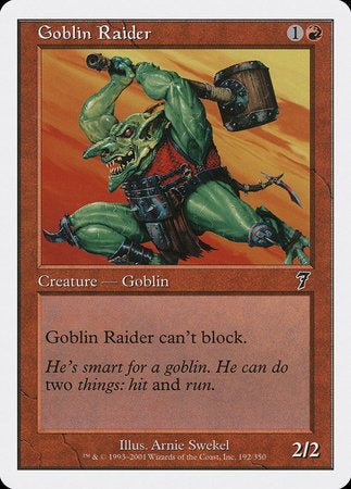 Goblin Raider [Seventh Edition] | Gate City Games LLC