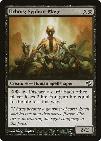 Urborg Syphon-Mage [Duel Decks: Garruk vs. Liliana] | Gate City Games LLC
