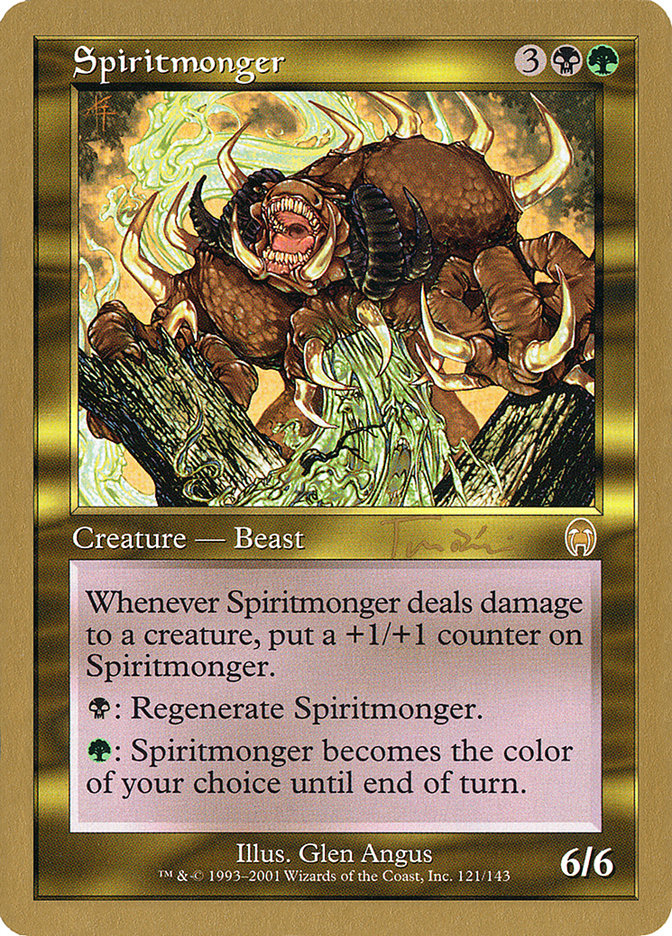 Spiritmonger (Jan Tomcani) [World Championship Decks 2001] | Gate City Games LLC