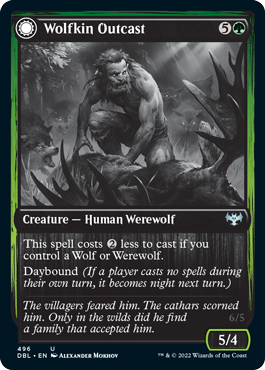 Wolfkin Outcast // Wedding Crasher [Innistrad: Double Feature] | Gate City Games LLC