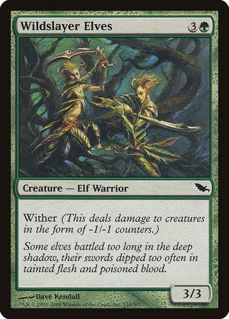 Wildslayer Elves [Shadowmoor] | Gate City Games LLC