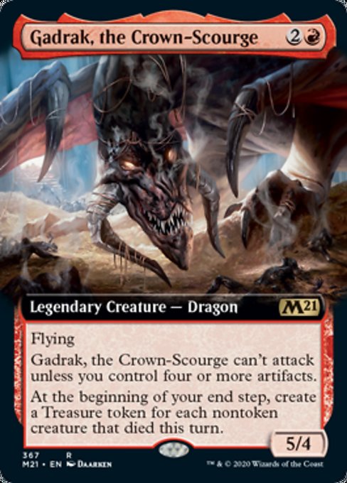 Gadrak, the Crown-Scourge (Extended Art) [Core Set 2021] | Gate City Games LLC