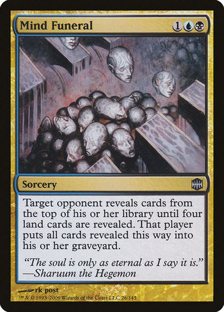 Mind Funeral [Alara Reborn] | Gate City Games LLC