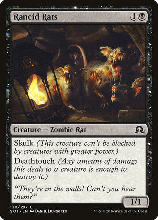 Rancid Rats [Shadows over Innistrad] | Gate City Games LLC