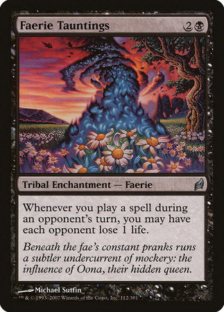 Faerie Tauntings [Lorwyn] | Gate City Games LLC