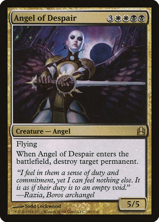 Angel of Despair [Commander 2011] | Gate City Games LLC