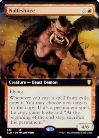 Nalfeshnee (Extended Art) [Commander Legends: Battle for Baldur's Gate] | Gate City Games LLC