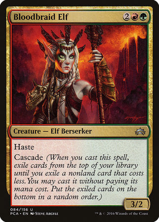 Bloodbraid Elf [Planechase Anthology] | Gate City Games LLC
