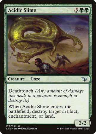 Acidic Slime [Commander 2015] | Gate City Games LLC
