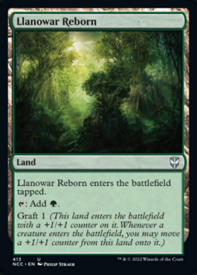 Llanowar Reborn [Streets of New Capenna Commander] | Gate City Games LLC