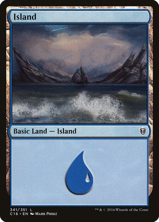 Island (341) [Commander 2016] | Gate City Games LLC