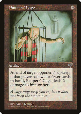 Paupers' Cage [Mirage] | Gate City Games LLC