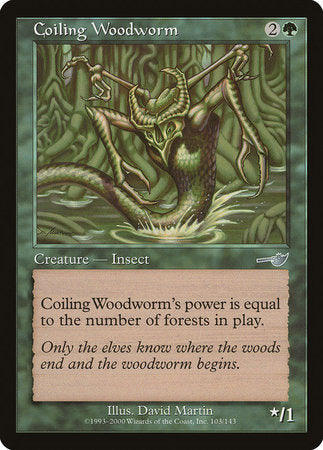 Coiling Woodworm [Nemesis] | Gate City Games LLC
