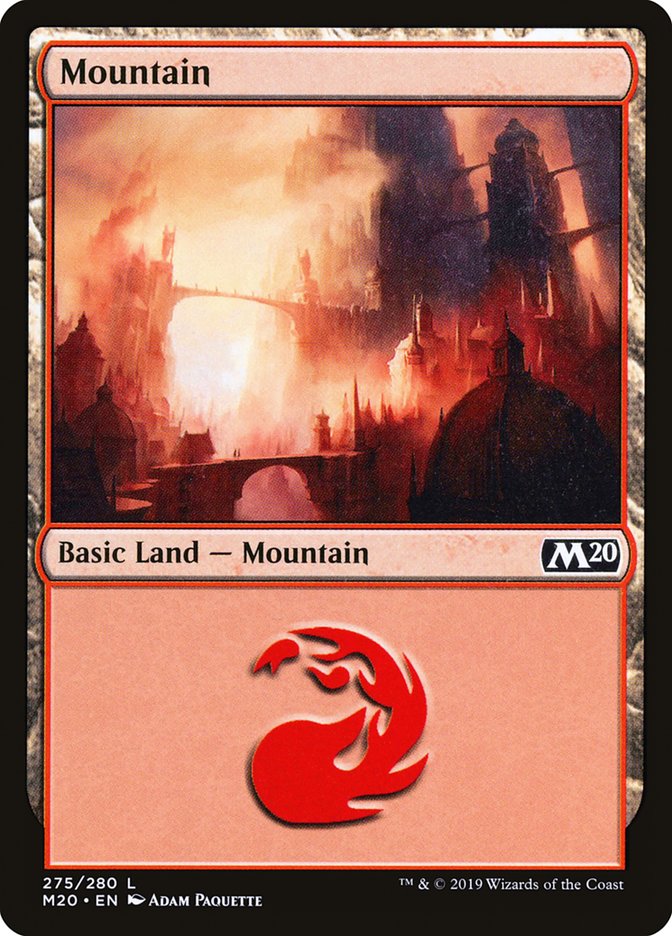 Mountain (#275) [Core Set 2020] | Gate City Games LLC