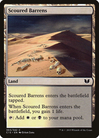 Scoured Barrens [Commander 2015] | Gate City Games LLC
