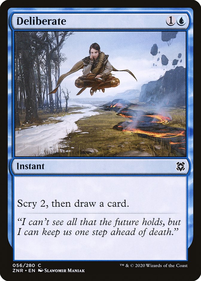 Deliberate [Zendikar Rising] | Gate City Games LLC