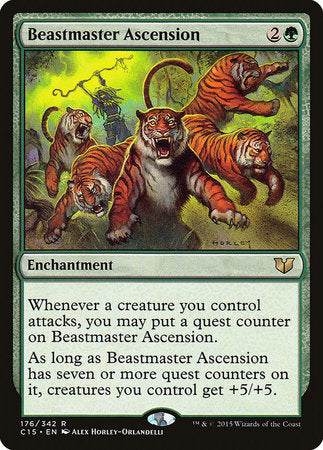 Beastmaster Ascension [Commander 2015] | Gate City Games LLC