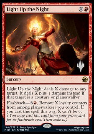 Light Up the Night (Promo Pack) [Innistrad: Midnight Hunt Promos] | Gate City Games LLC
