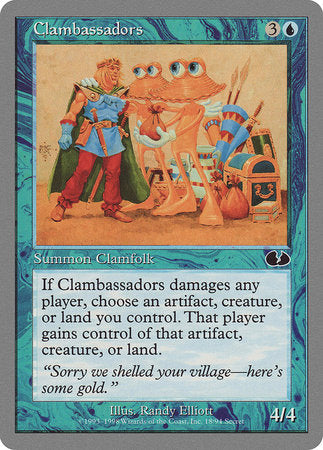 Clambassadors [Unglued] | Gate City Games LLC