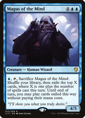 Magus of the Mind [Commander 2017] | Gate City Games LLC